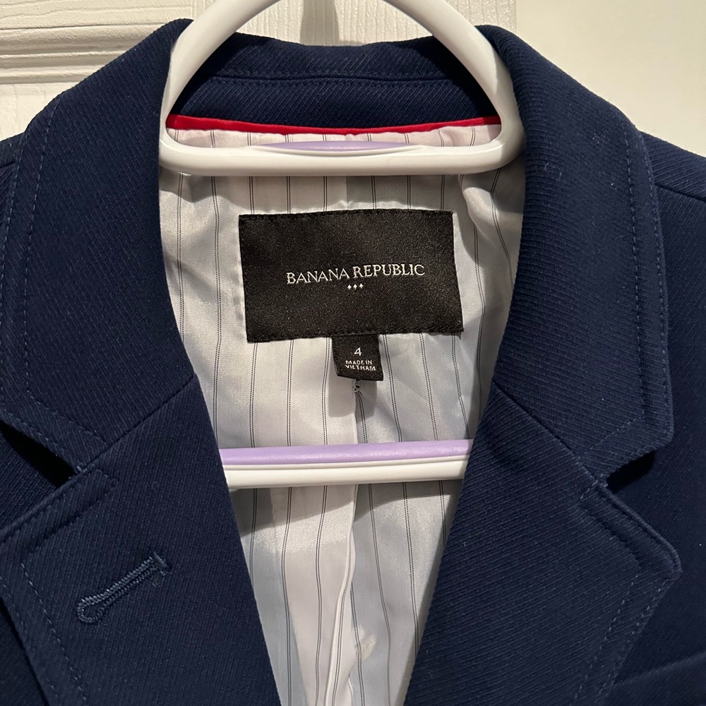 Banana Republic Blue Academy Blazer